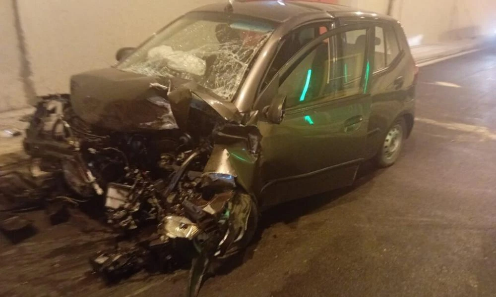 Ήπειρος: Κλειστή η σήραγγα Βασιλικού στην Εγνατία λόγω τροχαίου